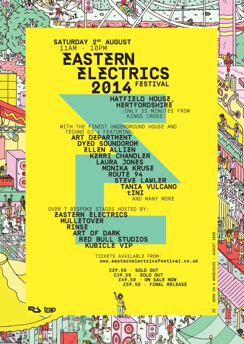 Eastern Electrics Festival 2014 at Hatfield House