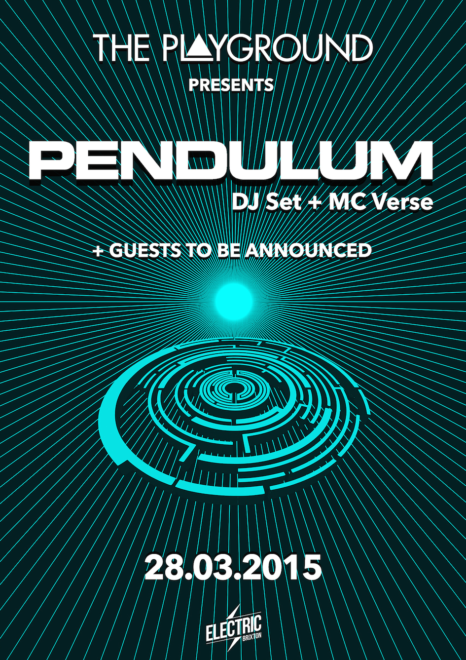 The Playground Presents… Pendulum + Special Guests TBA!!