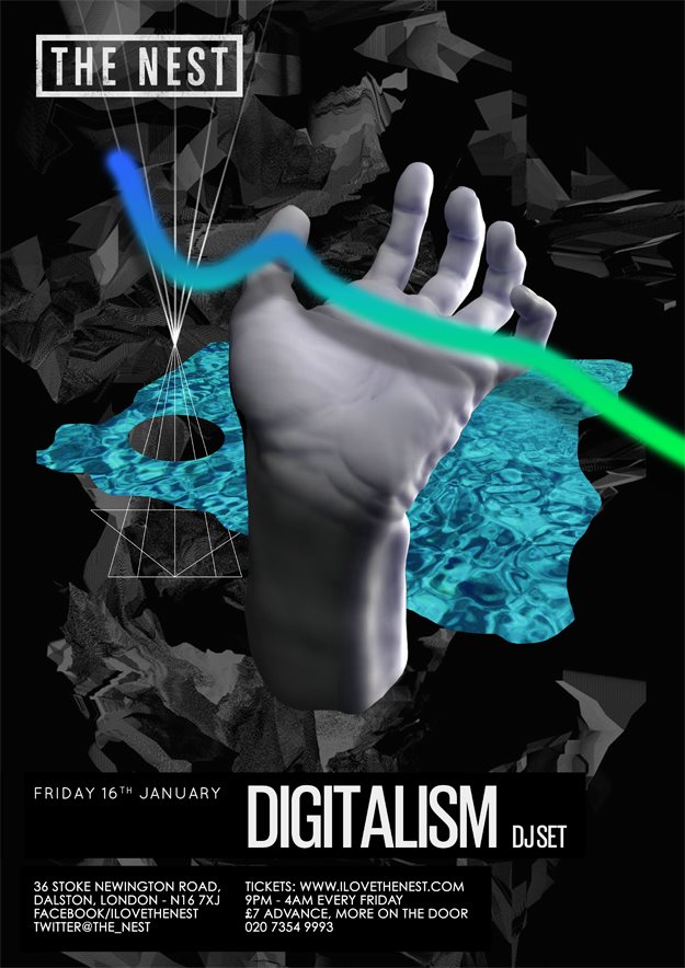 Digitalism (DJ Set) + Damon Martin at The Nest