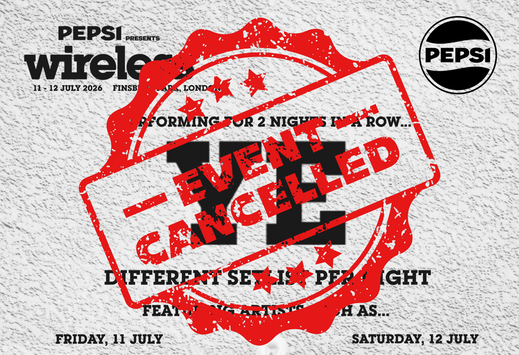 Wireless Festival canceled following Kanye West denied entrance to UK